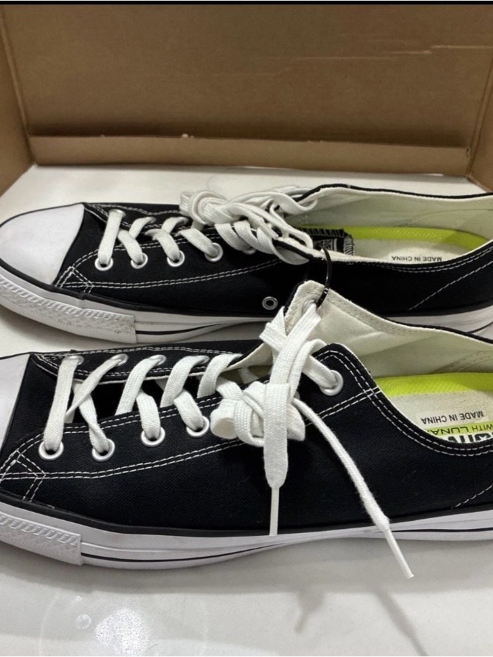 CONS Converse Low Top Skate Boarding Shoes Canvass Black 144578C Men's Sz 13 EUC - Picture 2 of 14